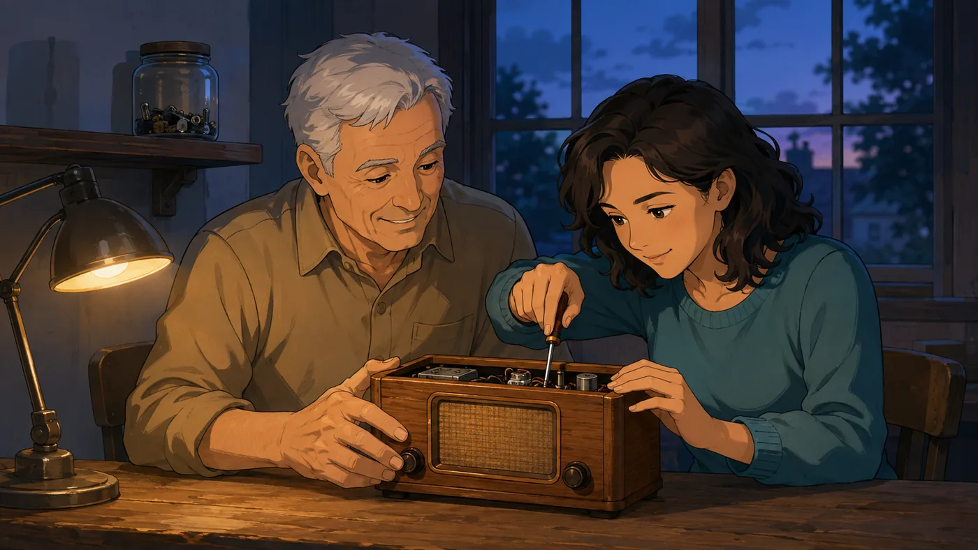 Cinematic Cel style scene generated by Doodaro