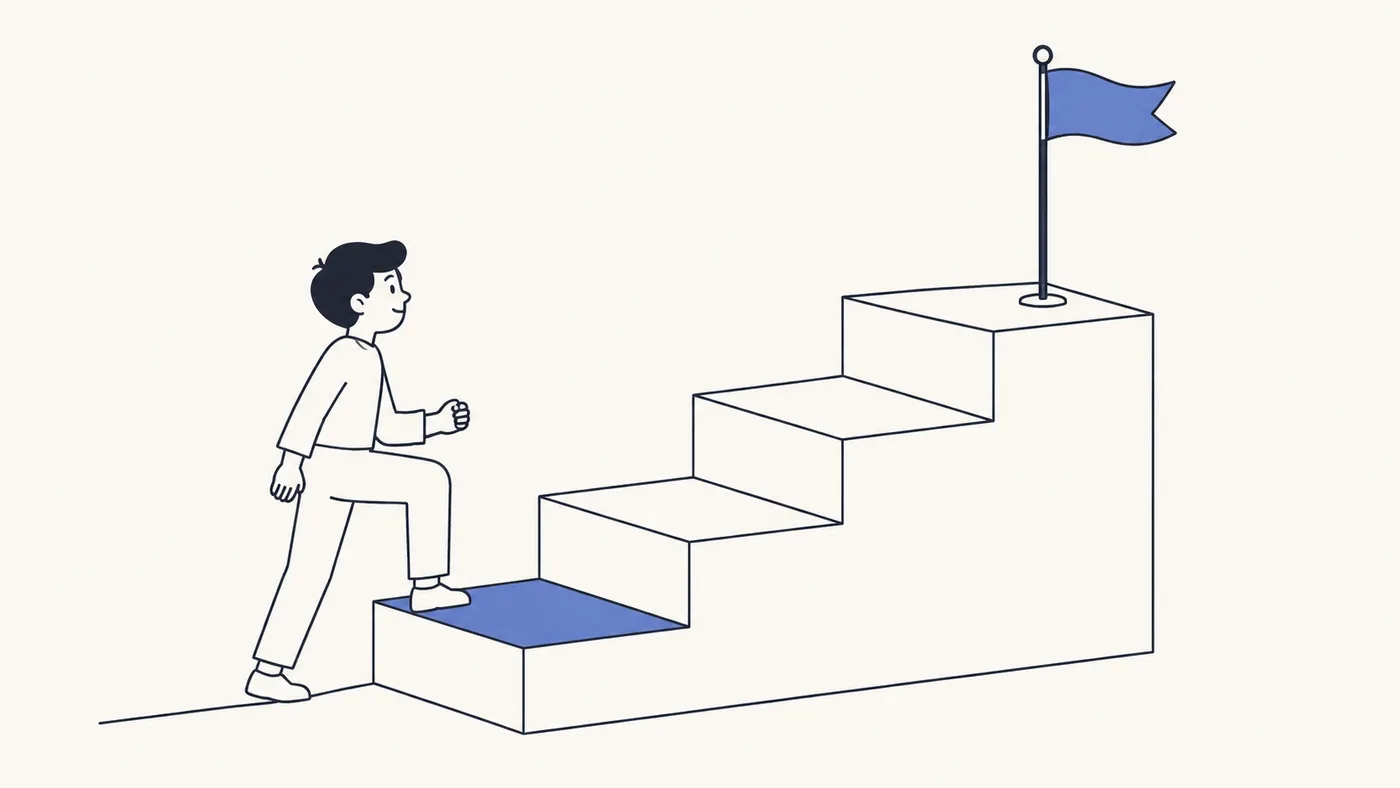 Minimal Indigo illustration style example made with Doodaro
